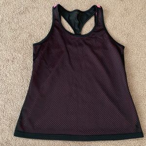 Reversible workout tank top